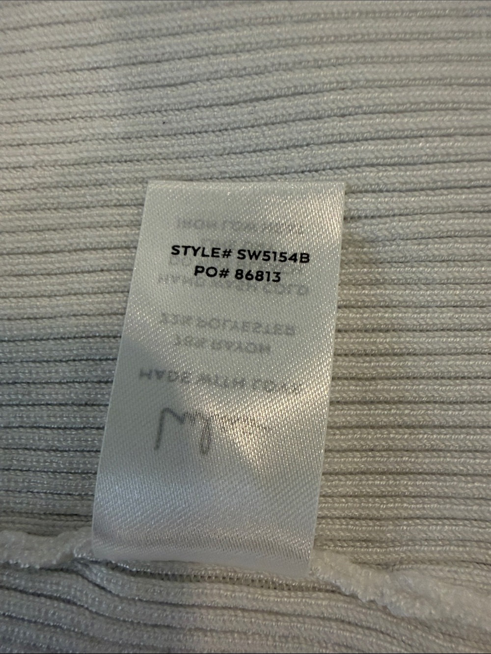 Lulu's Cream Ribbed Square-Neck Tank - Picture 5 of 7